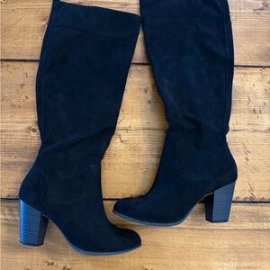 Old Navy Black Heeled Boots